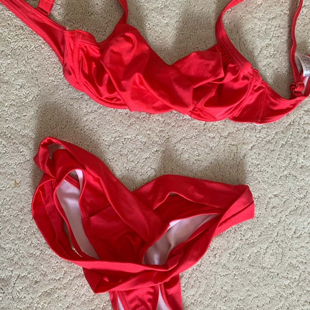 Red bikini